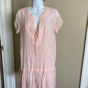 JUICY COUTURE S PINK DRP WAIST TOP DRES GATSBY